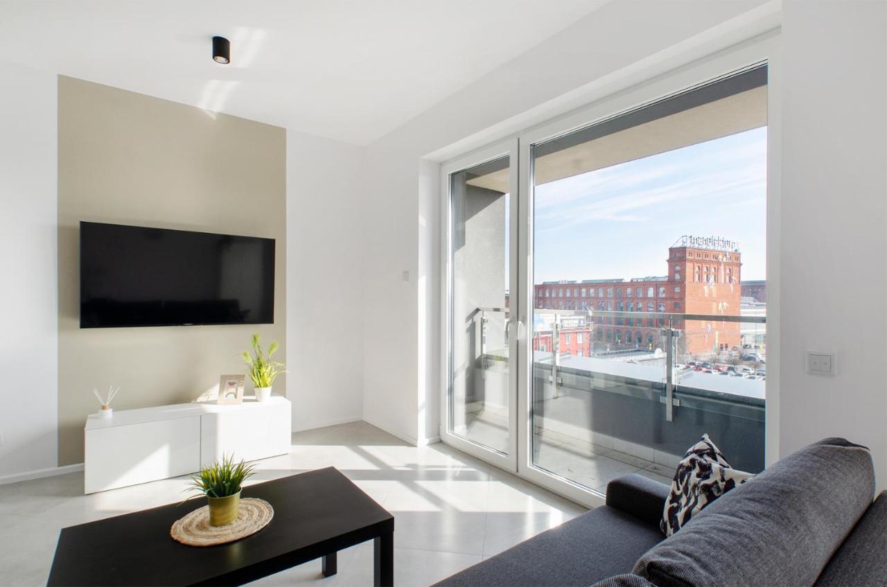 Goldaparts Manufaktura Premium Daire Łódź Dış mekan fotoğraf